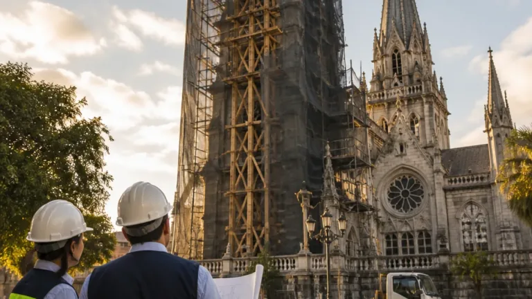 La Arquidiócesis presentó ruta técnica y $1.650 millones para estudiar la restauración de la torre de la catedral